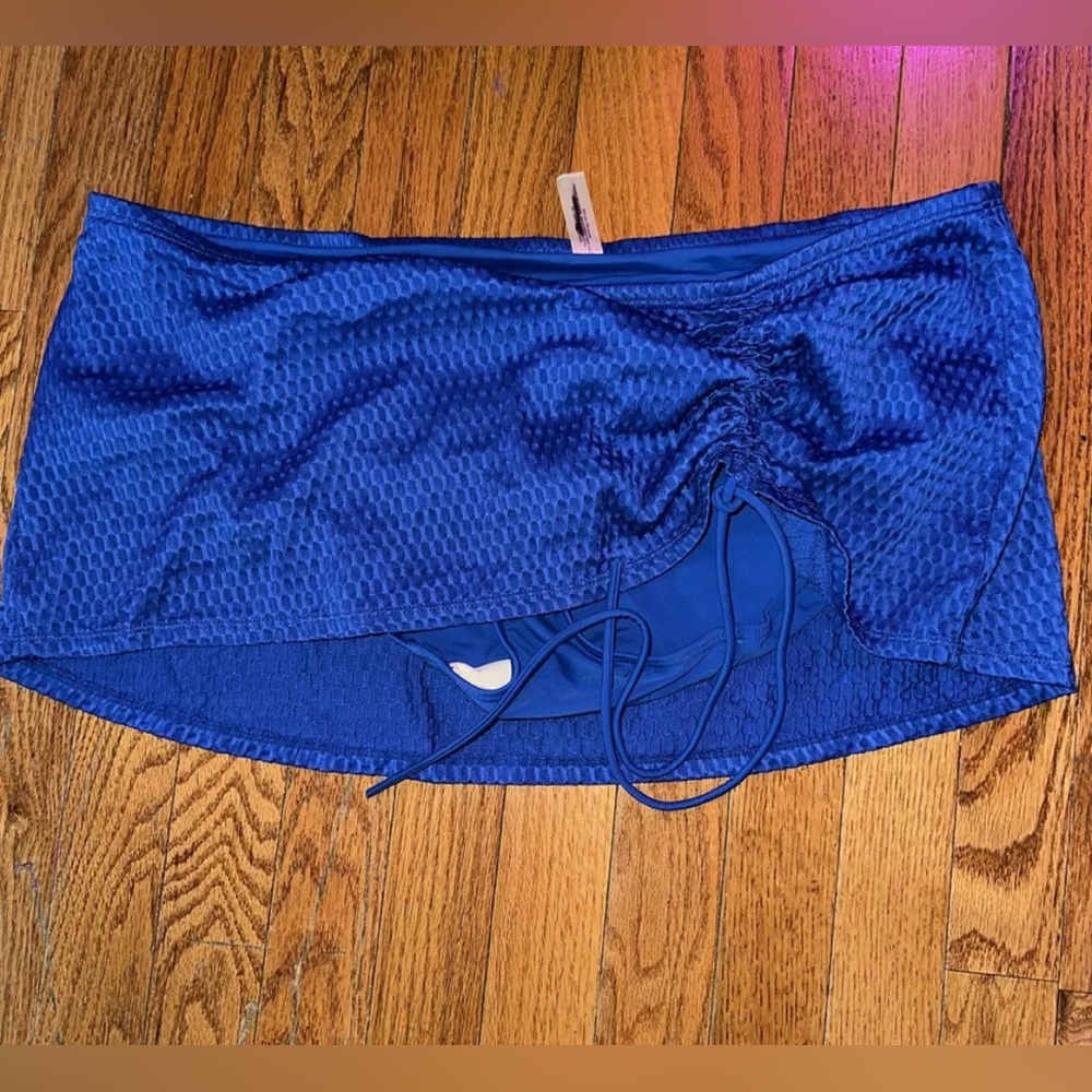 swim by cacique Blue Swim Skirt Size 14